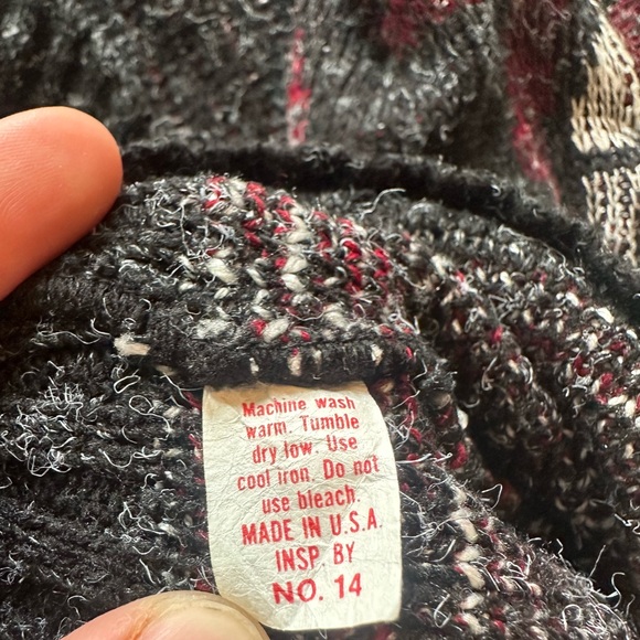Listing moved @wrenandfinch closet - Scandia vintage grandpa sweater made in US - Picture 4 of 4